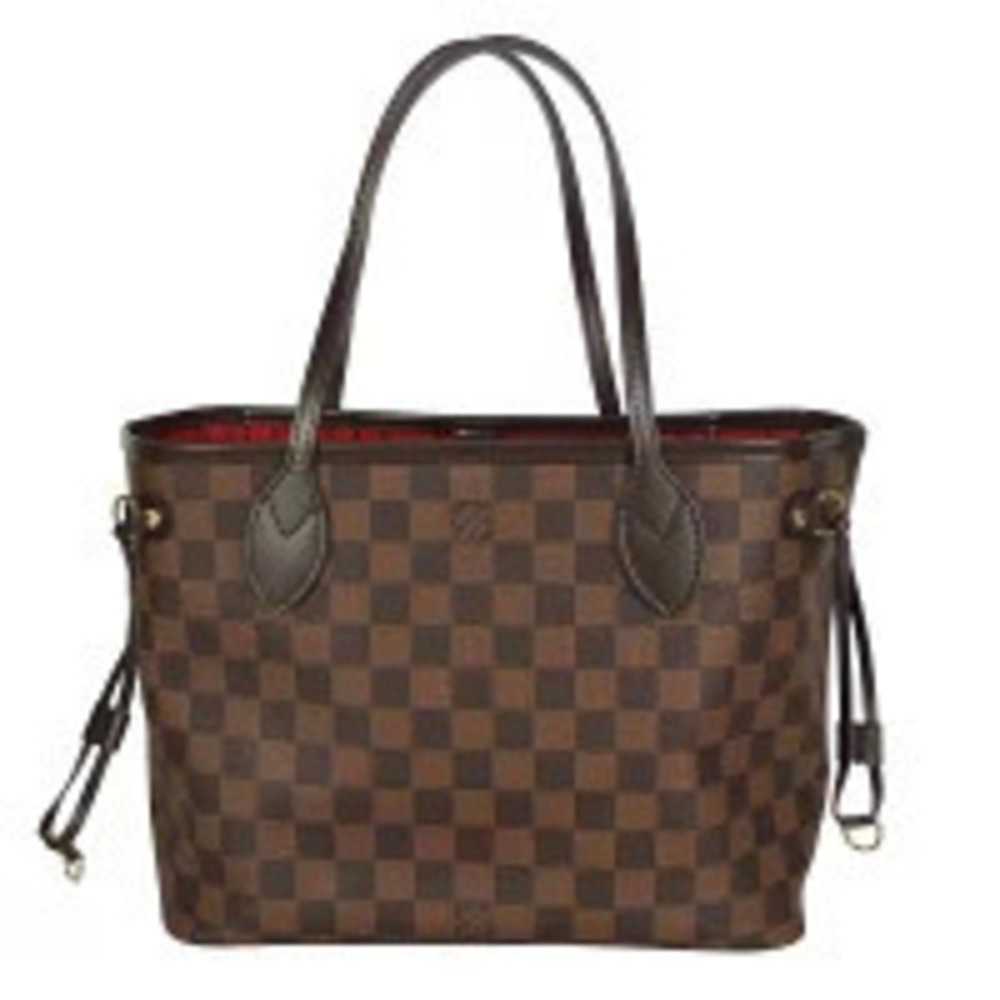 Louis Vuitton Ebene Tote Neverfull Damier Bag - Picture 2 of 8
